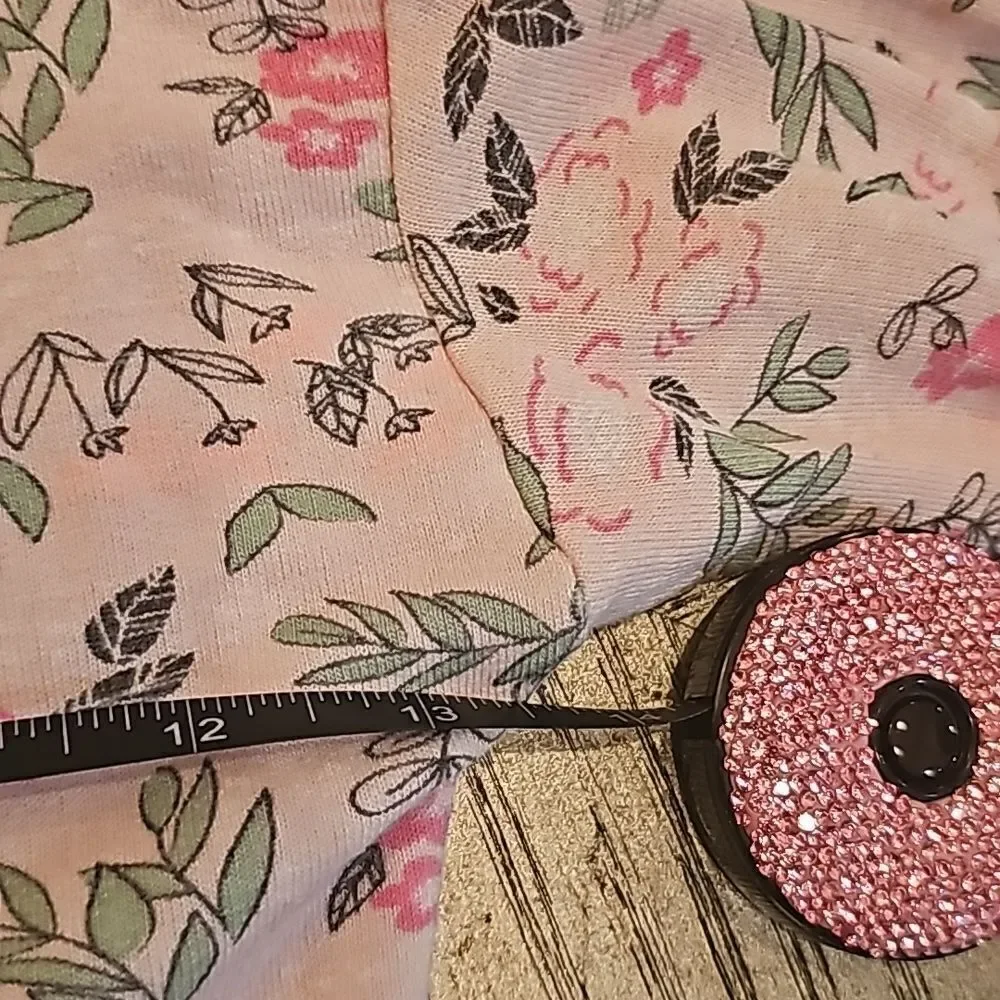 4T floral long sleeve pj set Limited Too